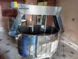 Tanque misturador encamisado em inox queijeira Queijomatic 300 litros Inox Silva