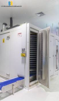Tnel espiral de congelamento girofreezer ultracongelador Klimaquip ECK