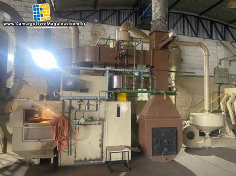 Linha produzir caf� torrado mo�do expresso Lilla