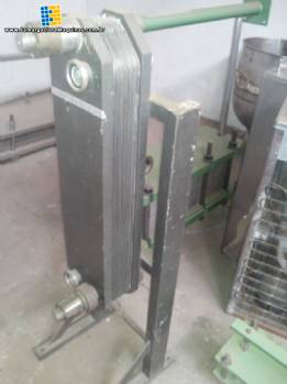 Trocador de calor com 2 est�gios e 17 placas