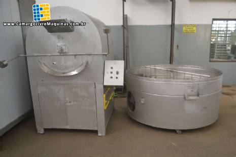 Torrador de caf� com resfriador 200 kg