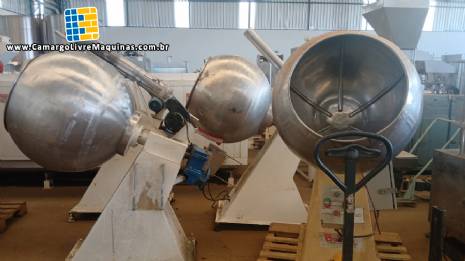 Drageadeiras com insuflador em inox Biasinox