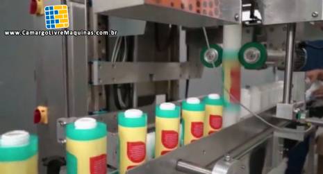 Rotuladora sleeve e forno el�trico vapor Posimec