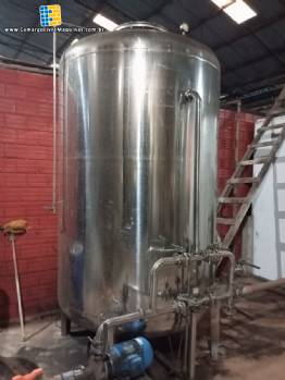 Filtro declarador em inox Zegla 15.000 litros