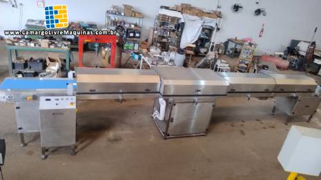 Tunel resfriamento para chocolate Vonin