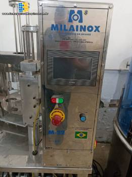 Envasadora para pastosos Milainox 1500 potes / hora