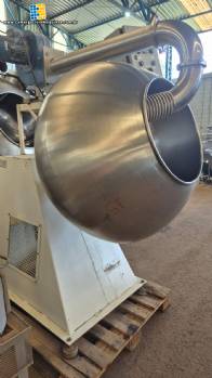 Lote de dez drageadeiras em a�o inox com capacidades entre 150 litros e 350 litros