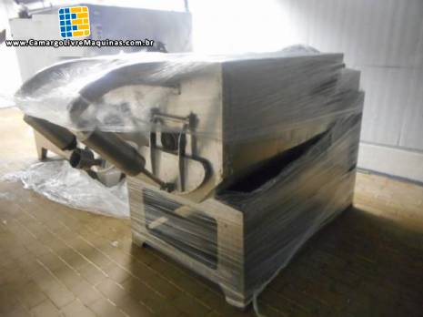 Misturador helicoidal em a�o inox