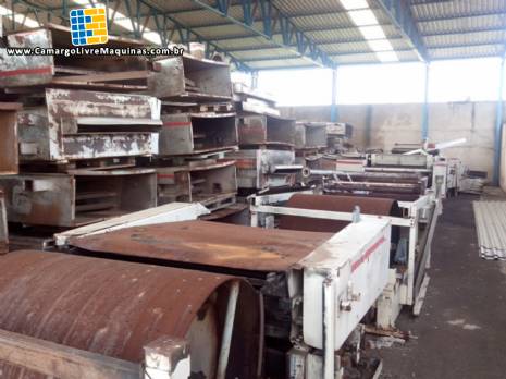 Forno industrial � g�s para fabrica��o de bolachas fabricante Baker Perkins