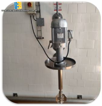 Agitador dispersor misturador homogeneizador em inox Artinox 5 CV