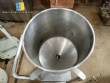 Tanque de transfer�ncia com suporte e rodinhas em inox 20 litros