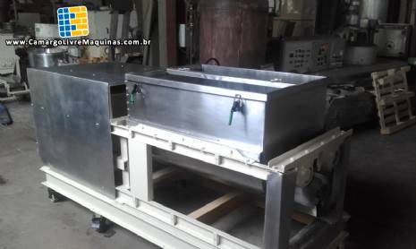 Misturador Sigma em a�o inox com rosca extratora para 500 L