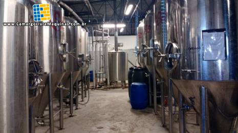 F�brica completa para produ��o de cerveja