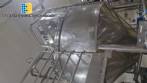 Tanque pulm�o misturador encamisado em inox com agitador 2000 litros