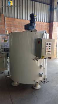 Tanque encamisado derretimento chocolates LIMAQ 2000 kg ano 2023