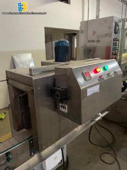 T�nel de encolhimento em inox sleeve � vapor MITRI