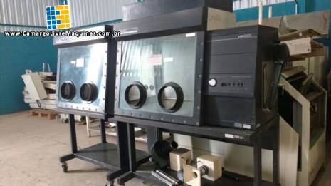 Capela dupla de manipula��o Labconco