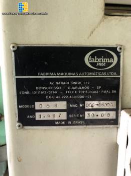 Embaladora de p�s Fabrima