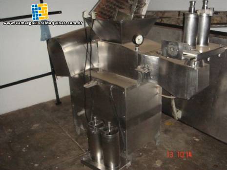 Moldadeira para mu�arela Biasinox