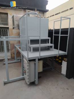 Sistema de reciclagem recupera��o de solventes por destila��o 400 kg  AWS