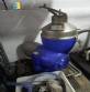Centrfuga separadora am ao inox para separar as fases do sangue animais Alfa Laval