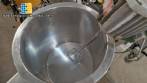 Tanque misturador encamisado em inox eltrico com hlice centrifuga tipo Cowles