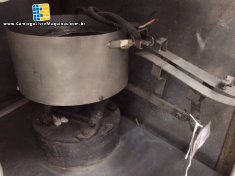 Alimentador vibrat�rio de tampas com panela de 230 mm