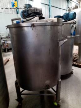 Tanque a�o inox 490 litros