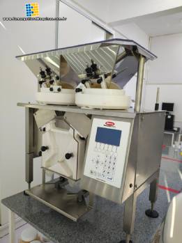 Contatora de c�psulas comprimido de bancada em a�o inox PHARMACOUNT