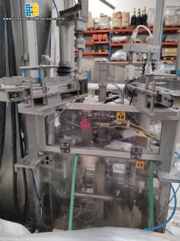 Tampadora rosqueadora autom�tica em inox OPTIMA