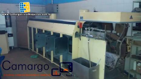 Forno industrial automtico para produo de folhas waffer fabricante Haas