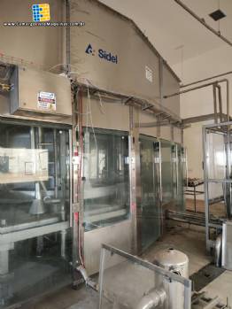 Linha de sopro rinser envasadora rosqueadora combi Sidel Universal 2 eco ano 2013