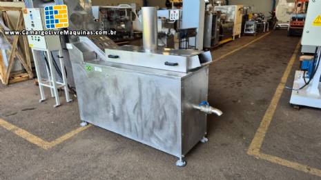Fritador fritadeira el�trica cont�nua em a�o inox  MCI 4 mil unidades / hora