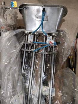 Sistema dosador com rosca para sachês pós e servo motor para Systempack SP 400