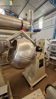 Drageadeira com talisca com bojo em a�o inox 100 litros com insuflador