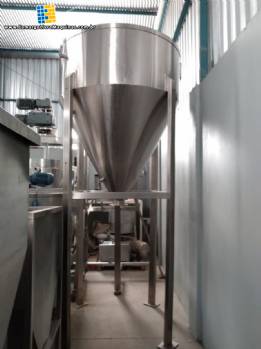 Silo para armazenamento em a�o inox 2000 L