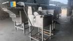Linha cont�nua em inox para batata chips e palha MCI 400 a 500 kg por hora