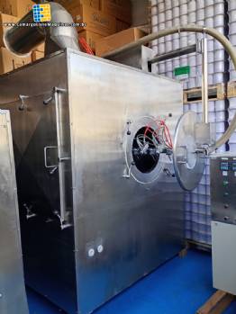 Revestidora hi coater drageadeira em inox 304 Lawes