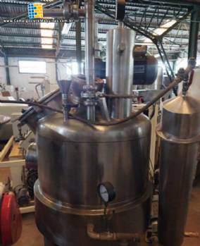 Cozinhador buller tanque encamisado 300 L Rotia