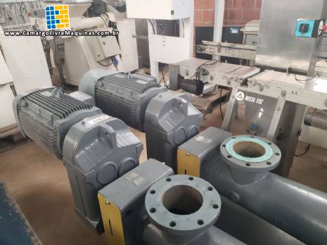 Bomba positiva helicoidal Nemo Netzsch 30 CV  70.000 litros por hora