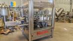 Rotuladora autom�tica em inox com dois cabe�otes para r�tulos autoadesivo Narita