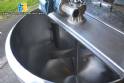 Tanque pasteurizador para iogurtes inox Mirainox 500 litros