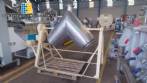 Misturador em V em inox 200 litros