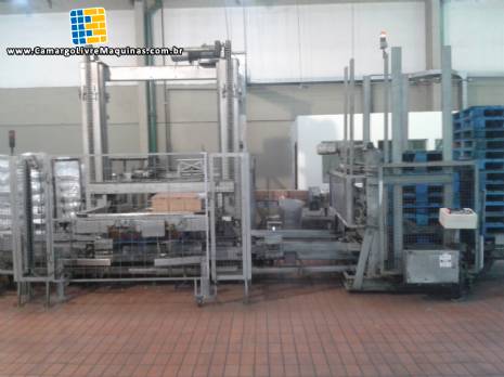 Encaixotadora automatica Krones