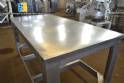 Mesa em a�o inox