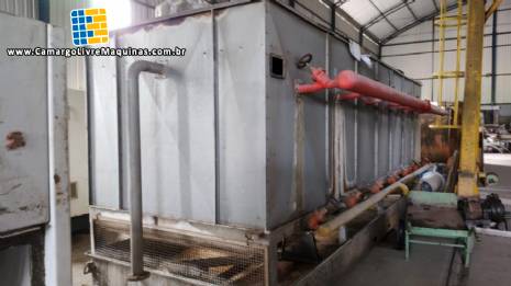 Condensador evaporativo para am�nia