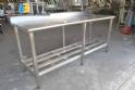 Mesa de a�o inox 700 mm x 2000 mm Euro Formas