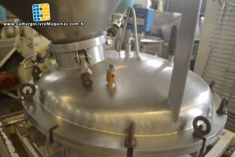 Reator em a�o inox 170 litros