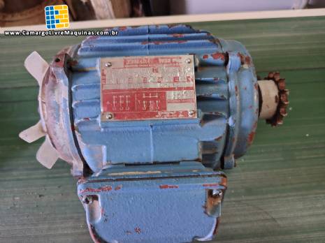 Motor de indu��o trif�sico WEG 1 CV