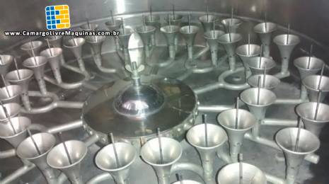 Lavadora de frascos em a�o inox Imarvil